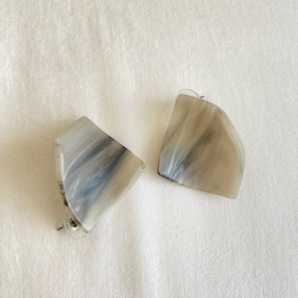 Marble earrings